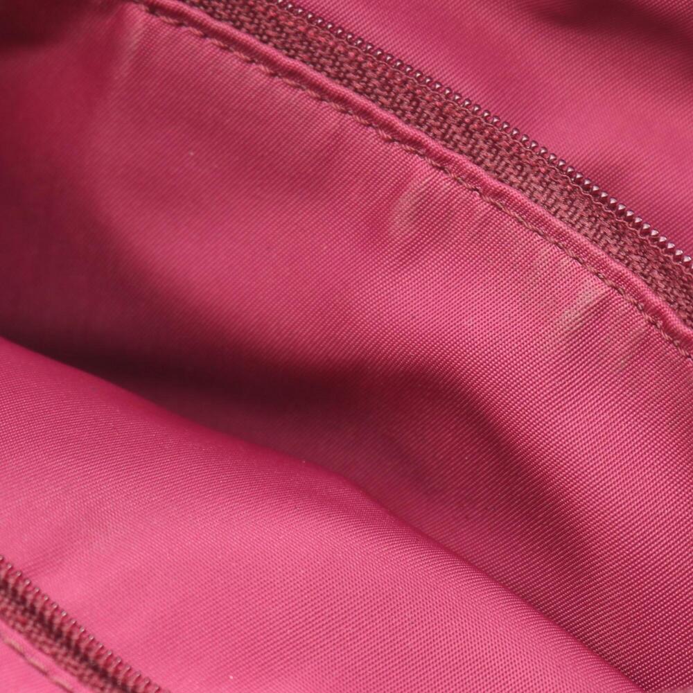 CHRISTIAN DIOR Red Leather Trotter Shoulder Bag - Picture 8 of 9